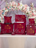 Burgundy Quinceanera package 1 Kitty design