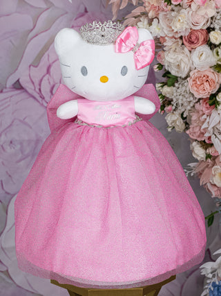 Bubble gum pink Kitty for Quinceanera