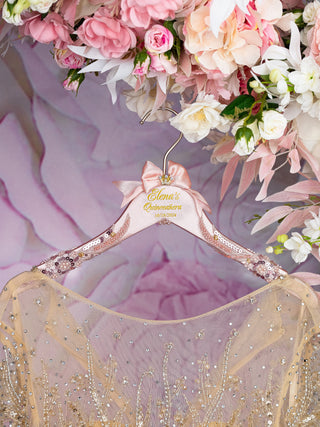 Rose Gold quinceanera dress hanger / quinceanera-decor Rose Gold quinceanera dress hanger / quinceanera-decor