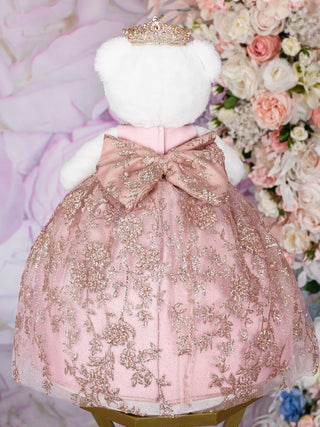 Oro rosa last teddy bear for quinceanera