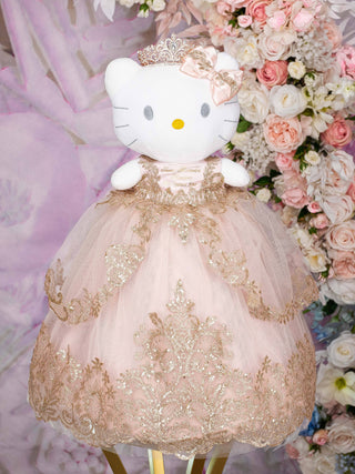 Rose Gold Kitty mis quince for Quinceanera