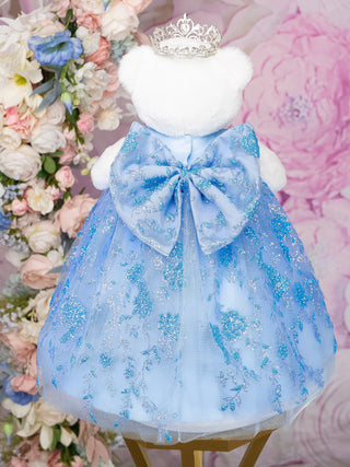 Light Blue Last Teddy Bear for Quinceanera