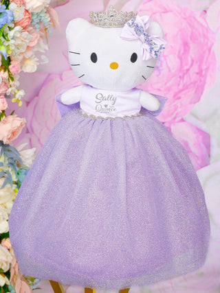 Shining Lilac Kitty for Quinceanera