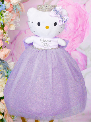 Shining Lilac Kitty for Quinceanera