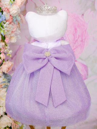 Shining Lilac Kitty for Quinceanera