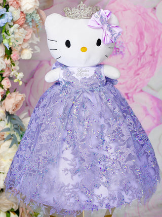 lila Kitty for Quinceanera