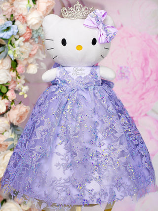 lila Kitty for Quinceanera