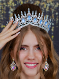 Quinceanera baby blue tiara