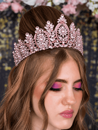 Blush pink Quinceanera crown