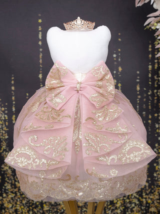 Blush with Gold Hello Kitty for Quinceanera