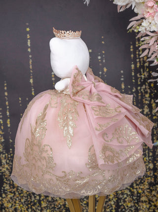Blush with Gold Hello Kitty for Quinceanera