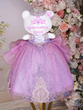 Lilac Pink Kitty for quinceanera