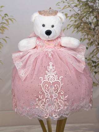 Blush Gold Oso de Quinceanera