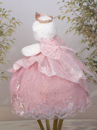 Blush Gold Oso de Quinceanera