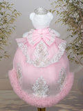 Baby Pink with Train Quinceanera Teddy Bear