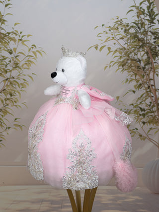 Baby Pink with Train Quinceanera Teddy Bear