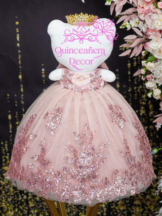 Quinceanera Hello Kitty Rose Gold Last Doll Quinceanera Hello Kitty Rose Gold Last Doll