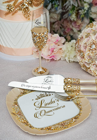 Gold brindis package 