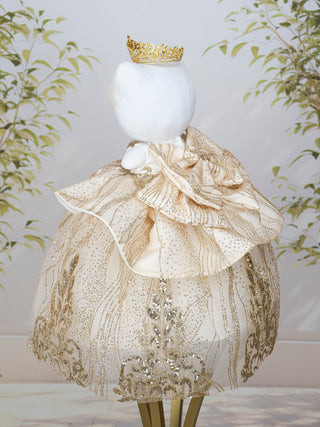 Gold Quinceanera Teddy Bear