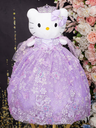 Lilac kitty quince doll
