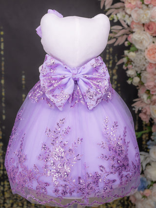 Lilac kitty quinceanera dress