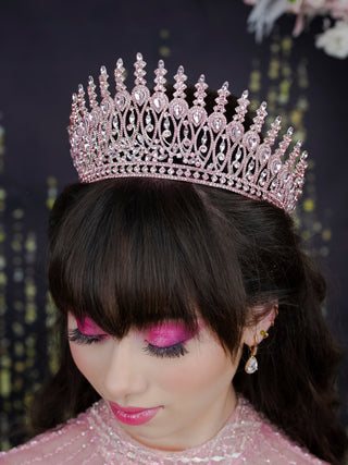 Blush Quinceanera Crown