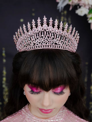 Blush Quinceanera Crown