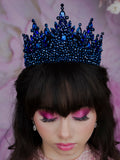 Corona para quinceanera Navy blue