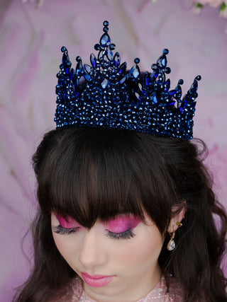 Corona para quinceanera Navy blue