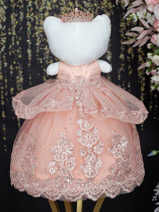 Blush Kitty quinceanera dress