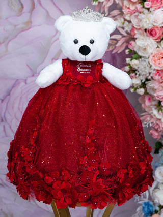 Wine red with silver Quinceanera package of pillows set, Bible and album de fotos