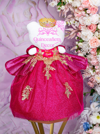 Fuchsia Quinceaera Hello Kitty Last Doll Fuchsia Quinceaera Hello Kitty Last Doll