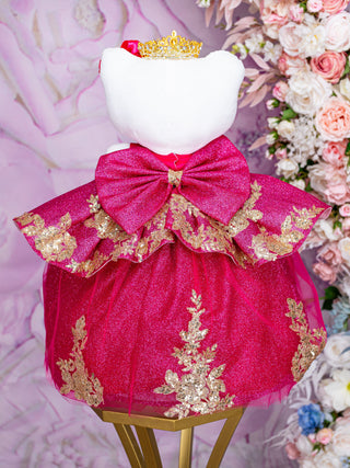 Fuchsia kitty quince doll