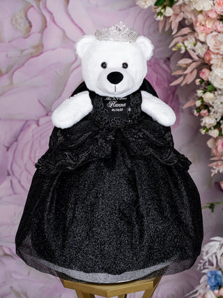 Black Oso de Quinceanera