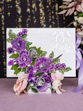 White lilac Charro Quinceanera Money Card Box