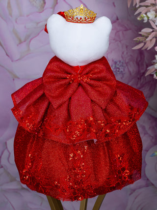Red Hello kitty Quinceanera doll