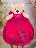 Fuchsia Silver La Ultima Muneca for quinceanera