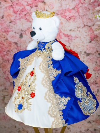Snow White Quinceanera Teddy Bear Doll