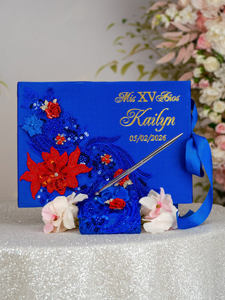 Beauty and the Beast quinceanera money card box