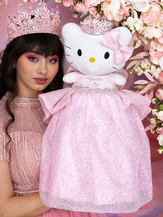 Shining pink Kitty for Quinceanera