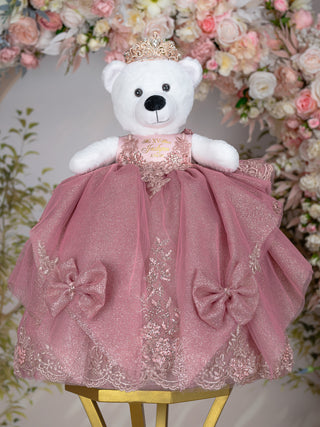 Dusty Rose Oso de Quinceanera