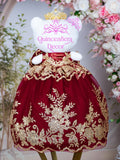 Burgundy Quinceanera Kitty Doll
