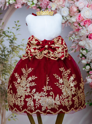 Burgundy Quinceanera Kitty Doll