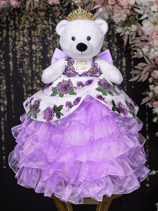 Lila Charro oso de quinceanera