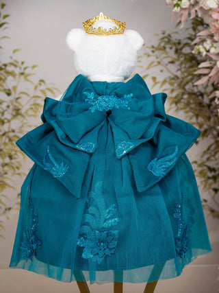 Teal Quinceanera Teddy Bear