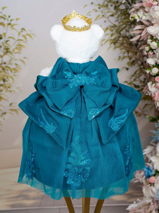 Teal Quinceanera Teddy Bear