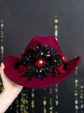 Burgundy Black mask Quinceanera package