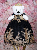 Black with bow teddy bear for Quinceanera