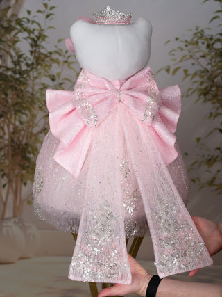 Pink Fantasy with Bow Kitty for Quinceanera