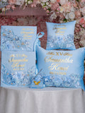 Light Blue Gold Quinceanera theme package 1